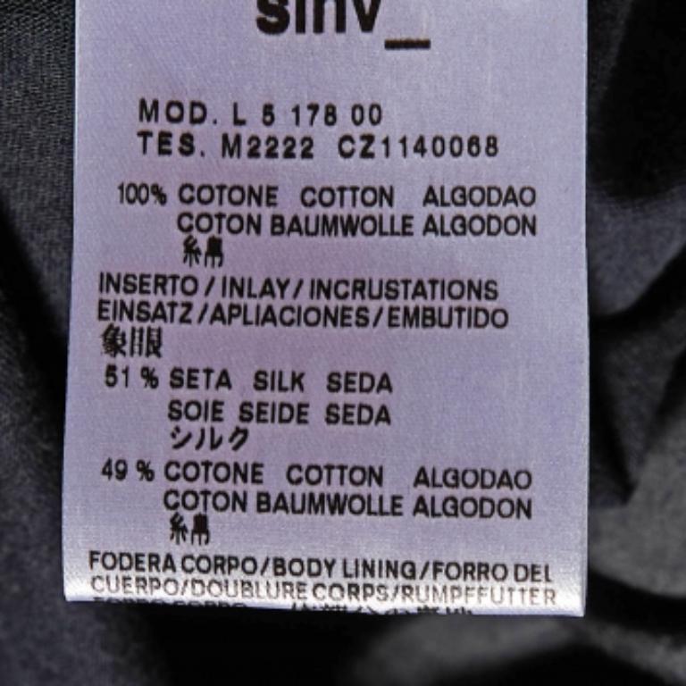 See By Chloe Vestido de punto de algodón y seda negro L en Bueno estado para la venta en Dubai, Al Qouz 2