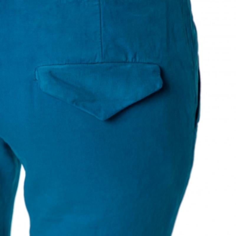De las mujeres See By Chloe Pantalones de algodón azul brillante S en venta