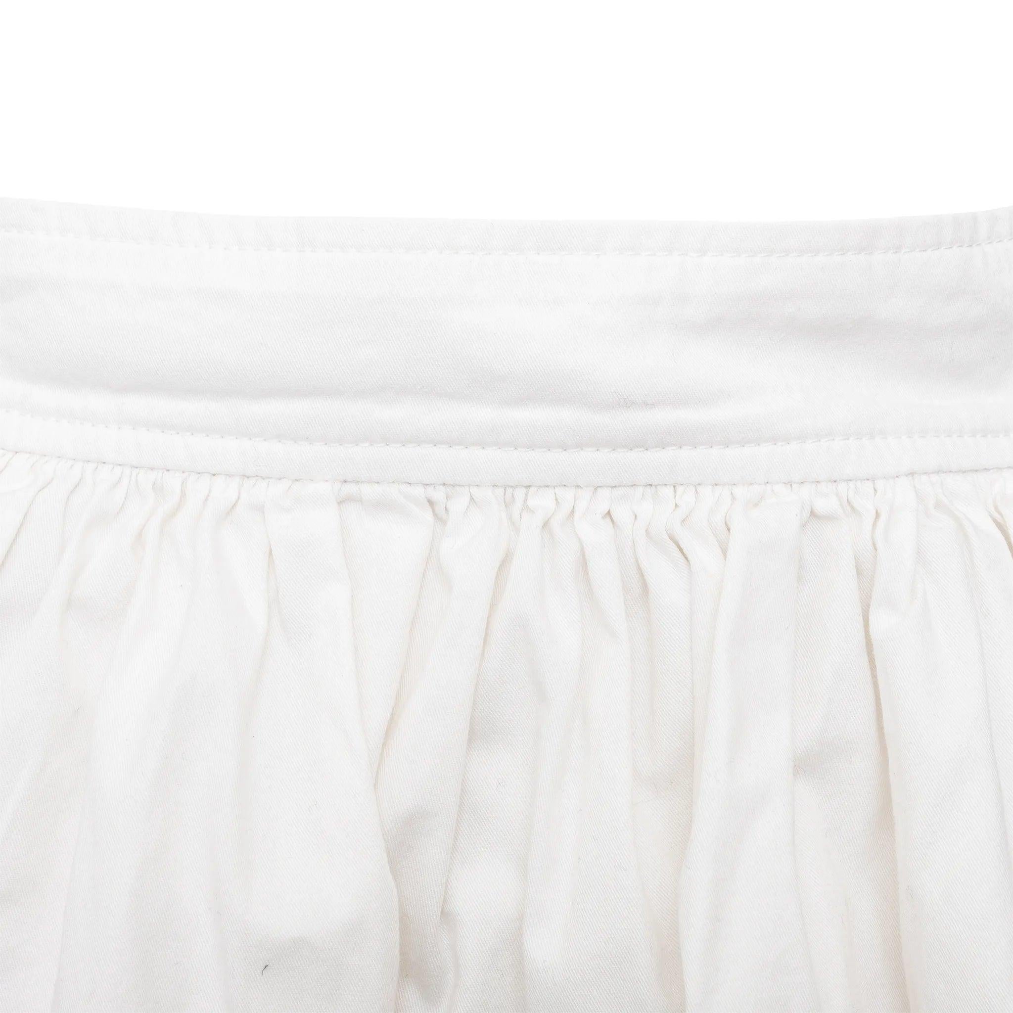 Gray See by Chloé Cotton Skirt - '10s For Sale