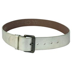 Antique See by Chloé Gold Leather Belt
