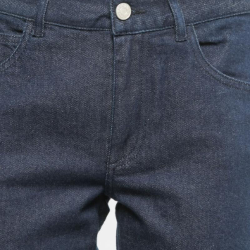 Donna See By Chloe - Jeans in denim blu indaco con bordi in pizzo - Vita 27