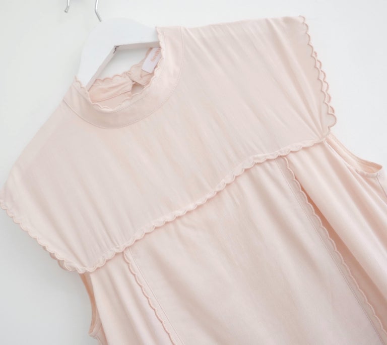 open lace back dress CHLOE DRESS PINK PEARL main image 0