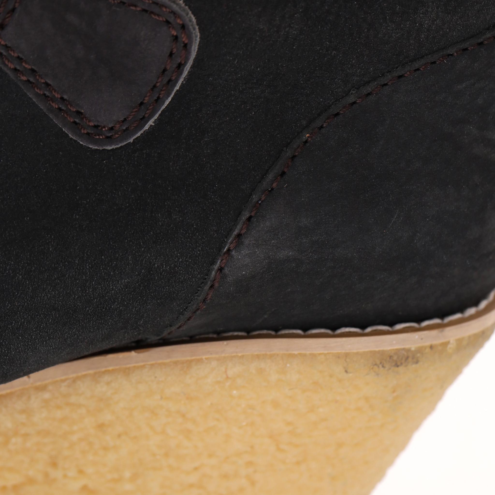 See By Chloe - Bottines en daim à semelle compensée en vente 8