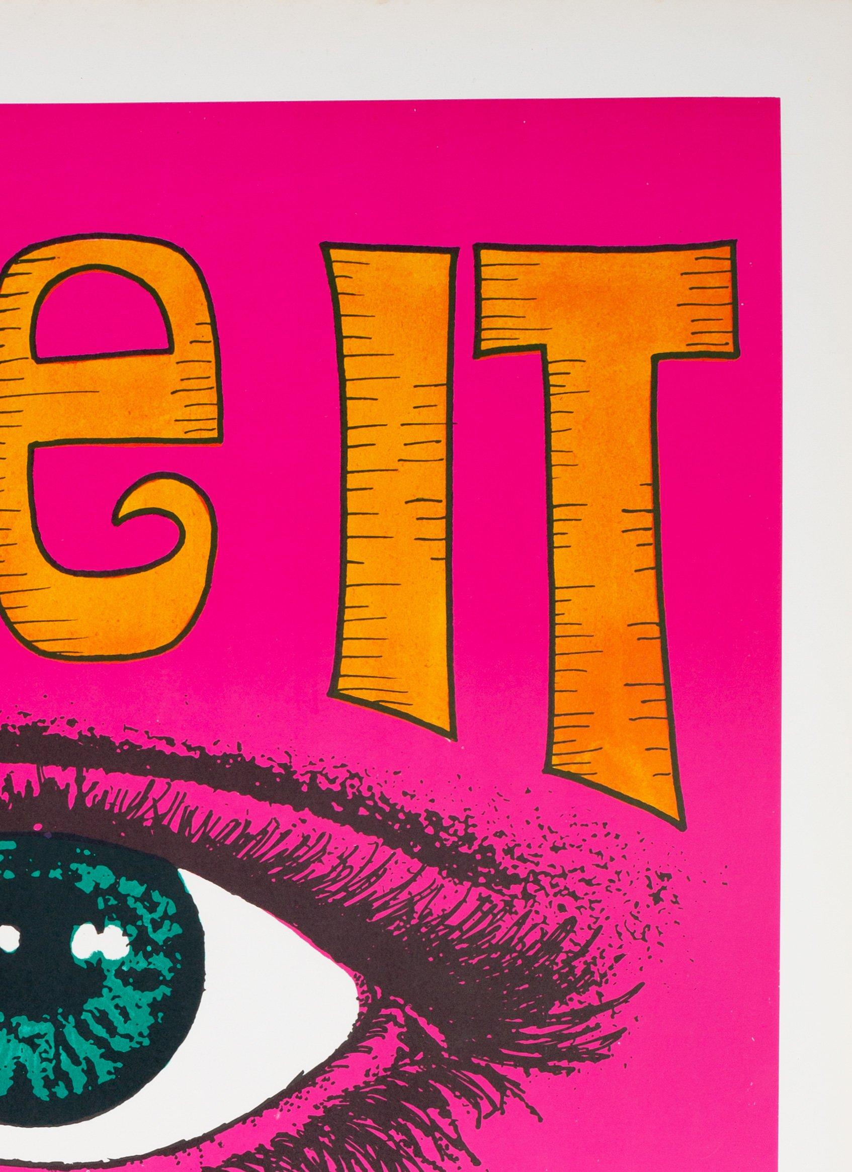 20th Century See It like It Is 1970s American Political/Protest Poster, Reese James