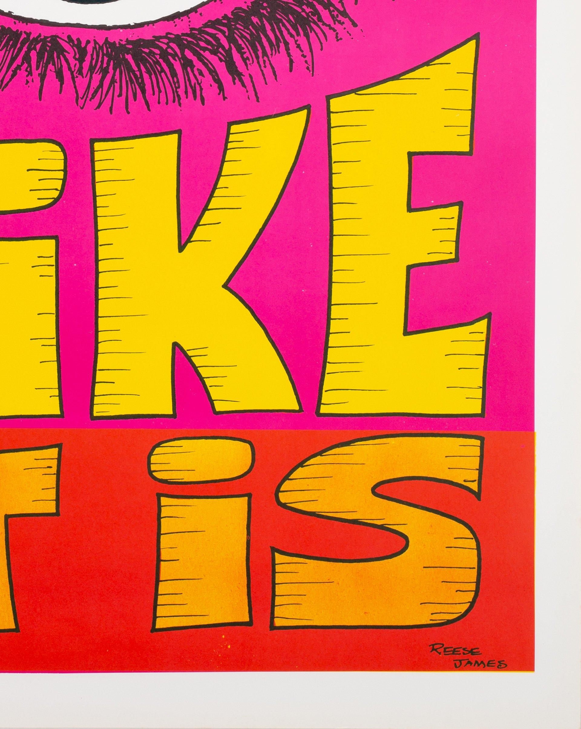 See It like It Is 1970er Amerikanisches Politisches /Protestplakat, Reese James (Papier) im Angebot