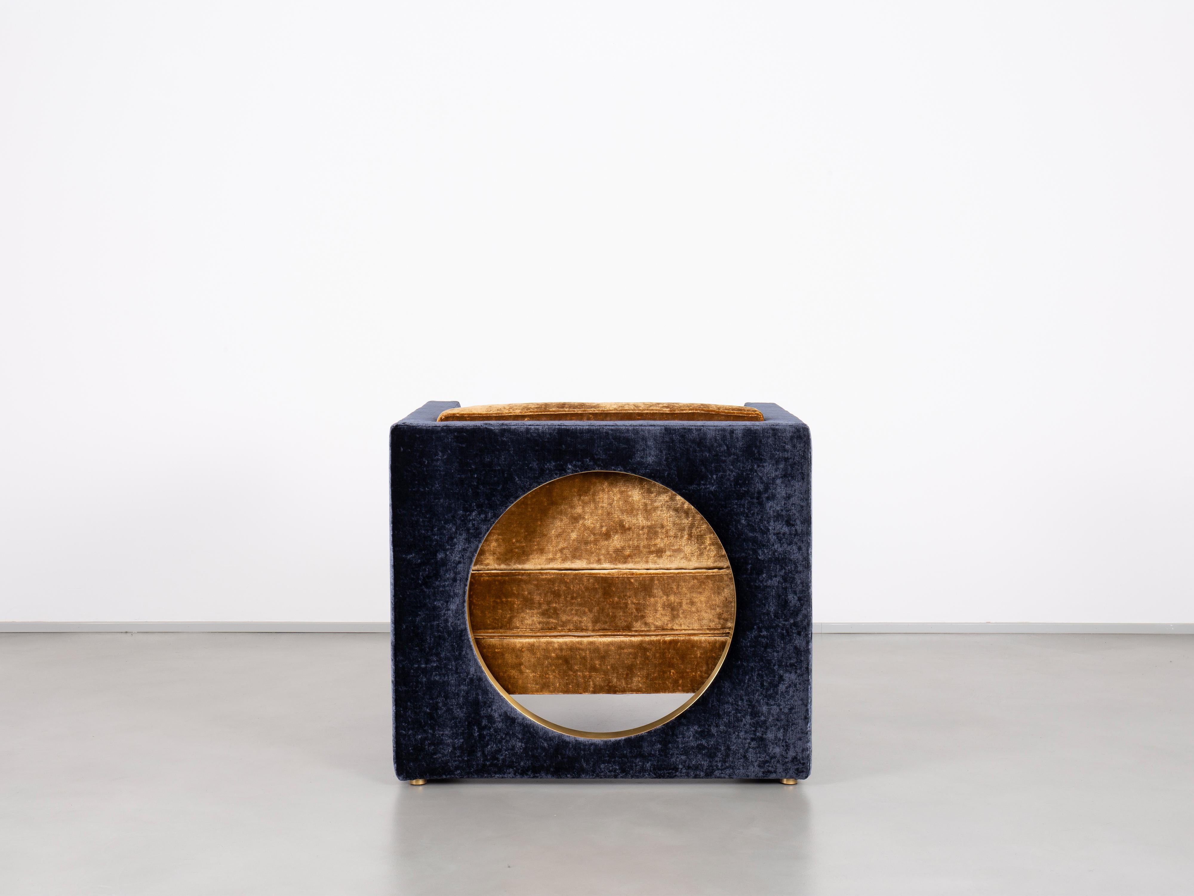 Bois Fauteuil See Through de Pierre Gonalons Misia Fabric Paradisoterrestre Edition en vente