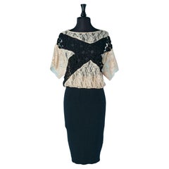 See-through lace and knit dress SONIA RYKIEL See-through lace and knit dress SONIA RYKIEL