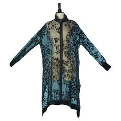 Abrigo oversize de nailon transparente con estampado animal Y3 Adidas & Y.Yamamoto