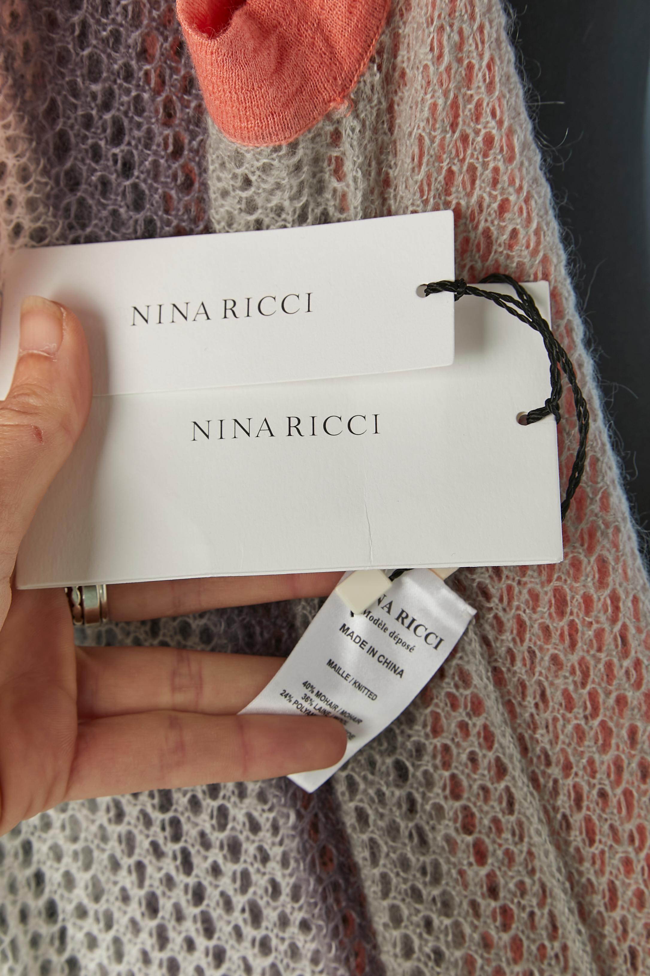 See-through sleeveless knit dress NINA RICCI New For Sale 2