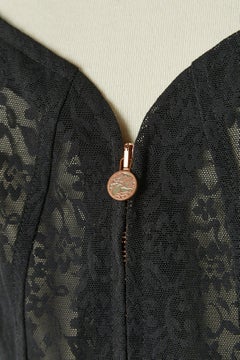 See-through stretch lace top CHRISTIAN LACROIX