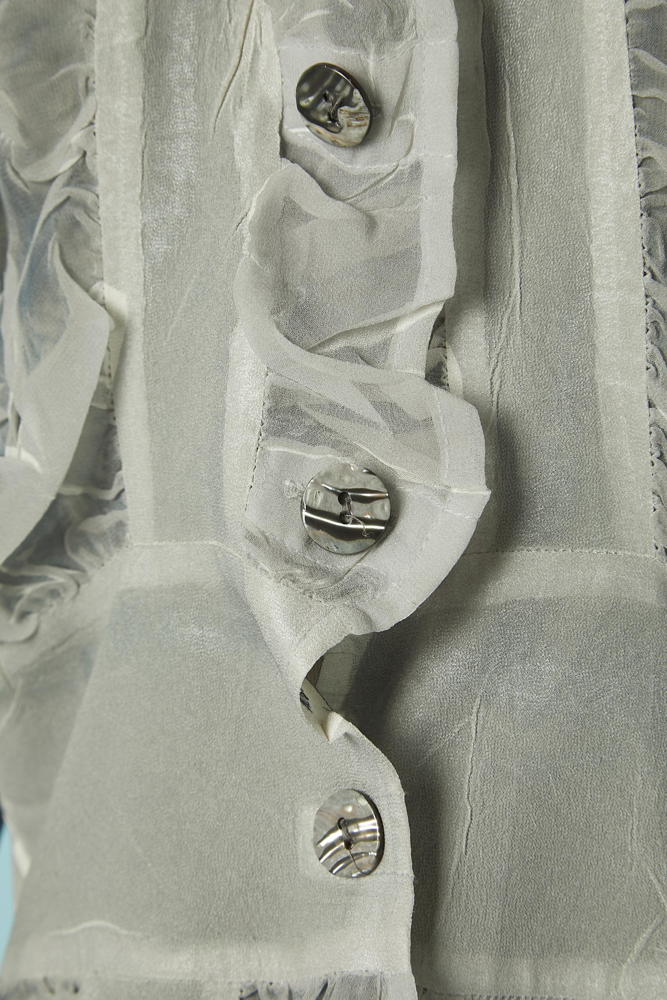 Grigio Camicia stropicciata See One YOSHIKI HISHINUMA in vendita