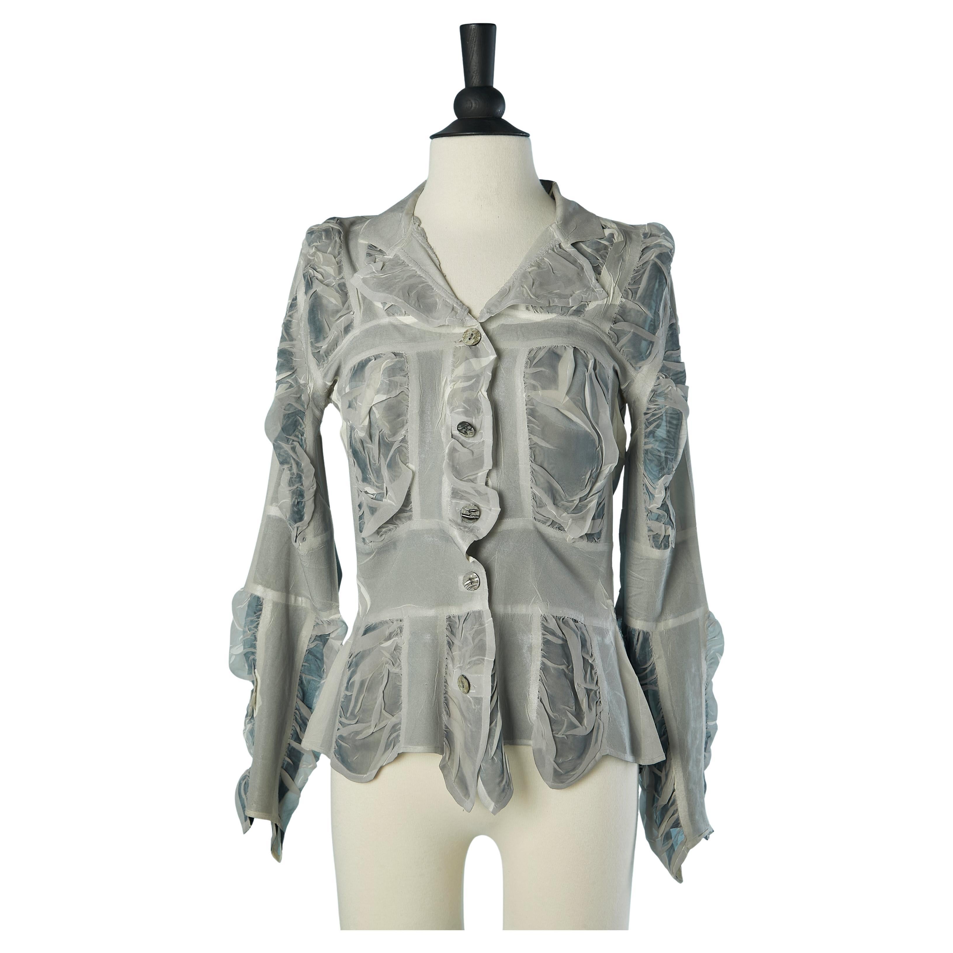 Camicia stropicciata See One YOSHIKI HISHINUMA in vendita