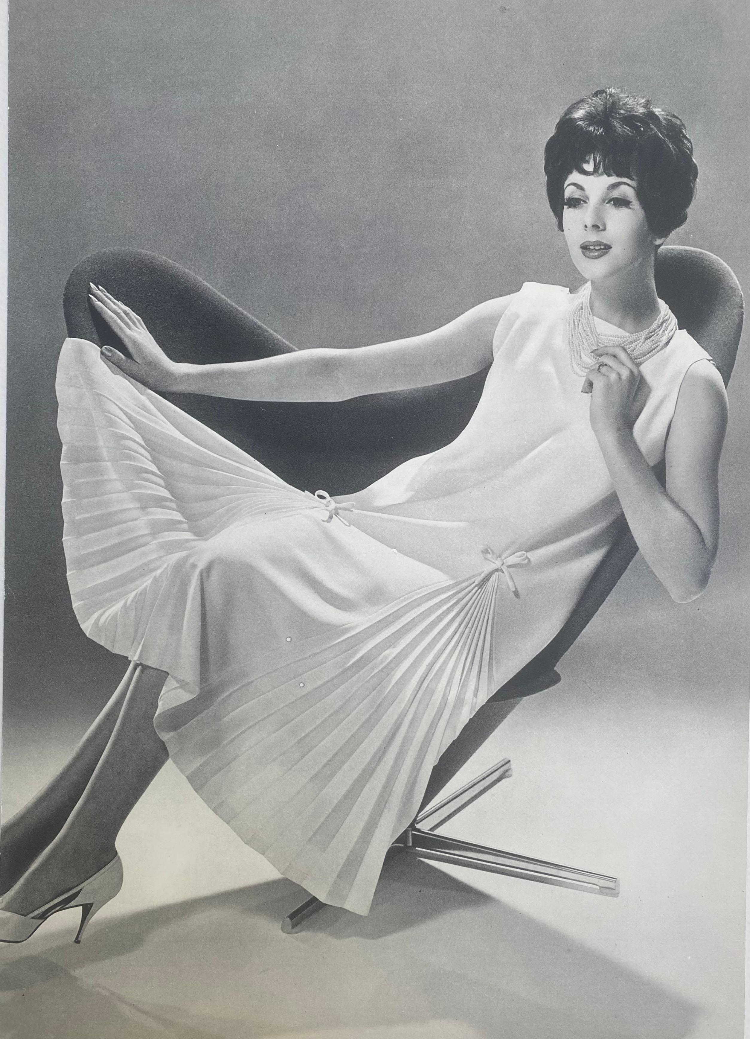 Mid-20th Century Seeberger, Fashion Photo for Pierre Cardin, Paris Haute Couture 2 For Sale