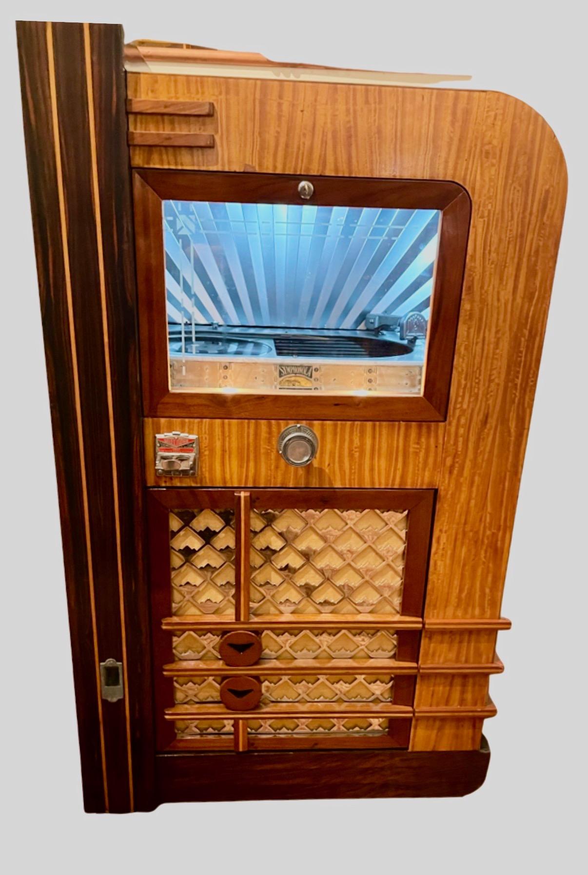 Seeburg Symphonola Modernistic Model C 1936 Restored Juke Box For Sale 6