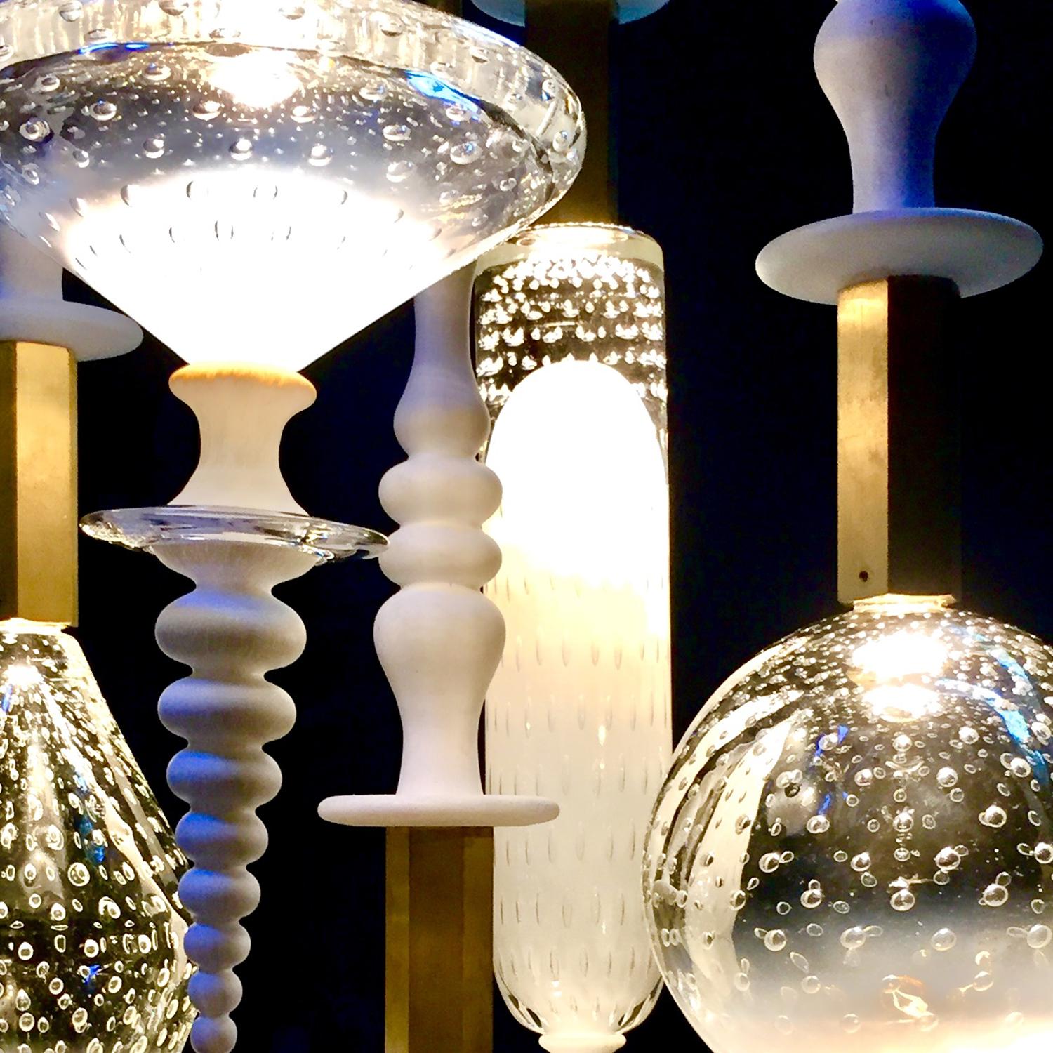 XXIe siècle et contemporain Lustre nuage de graines en vente