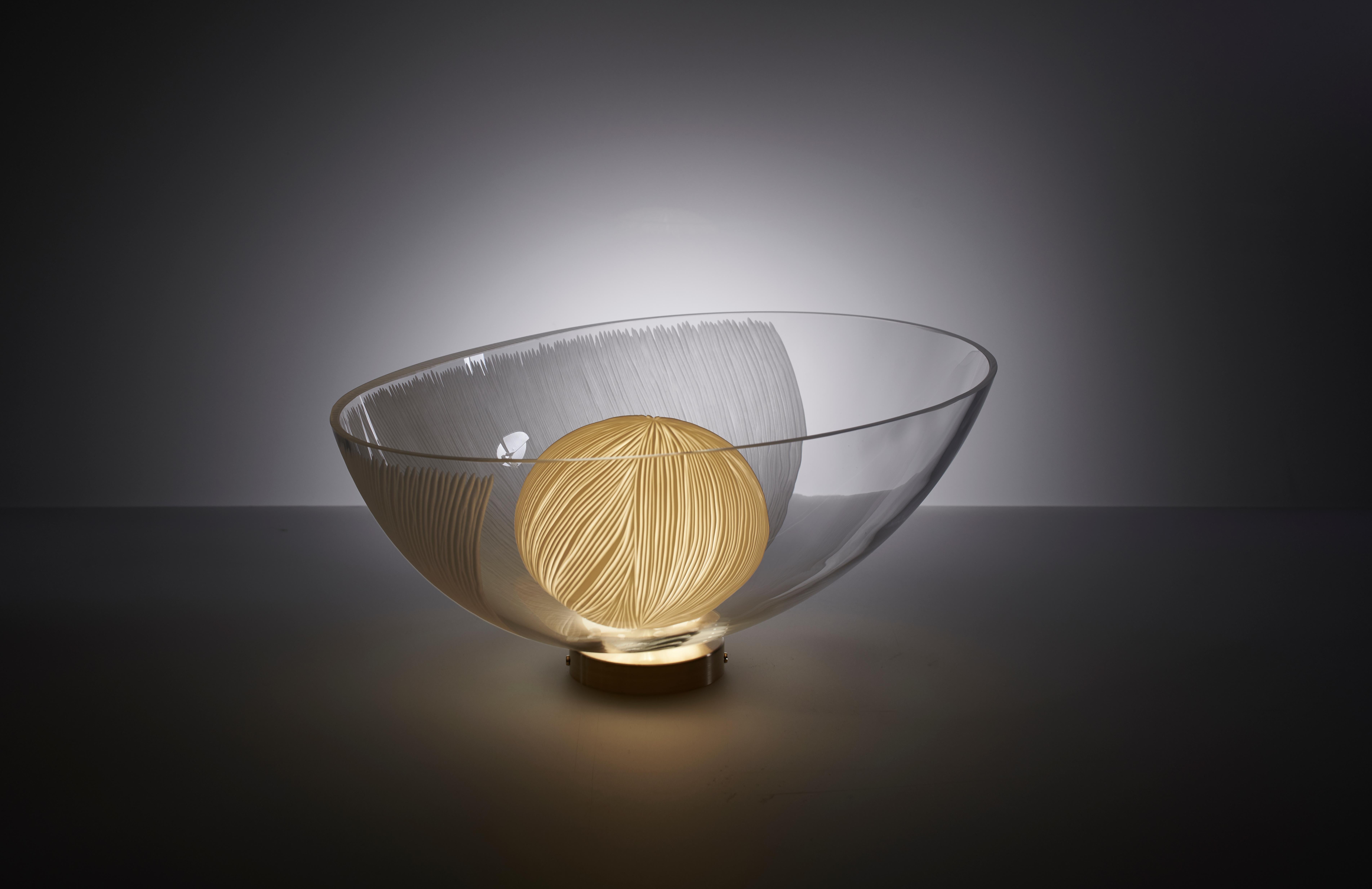 Brass Seed Light by Vezzini & Chen