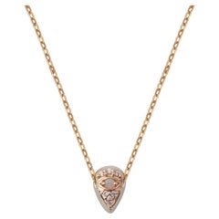 Seed of Creation Opal Halskette in 14K Gold von Anastassia Sel Schmuck
