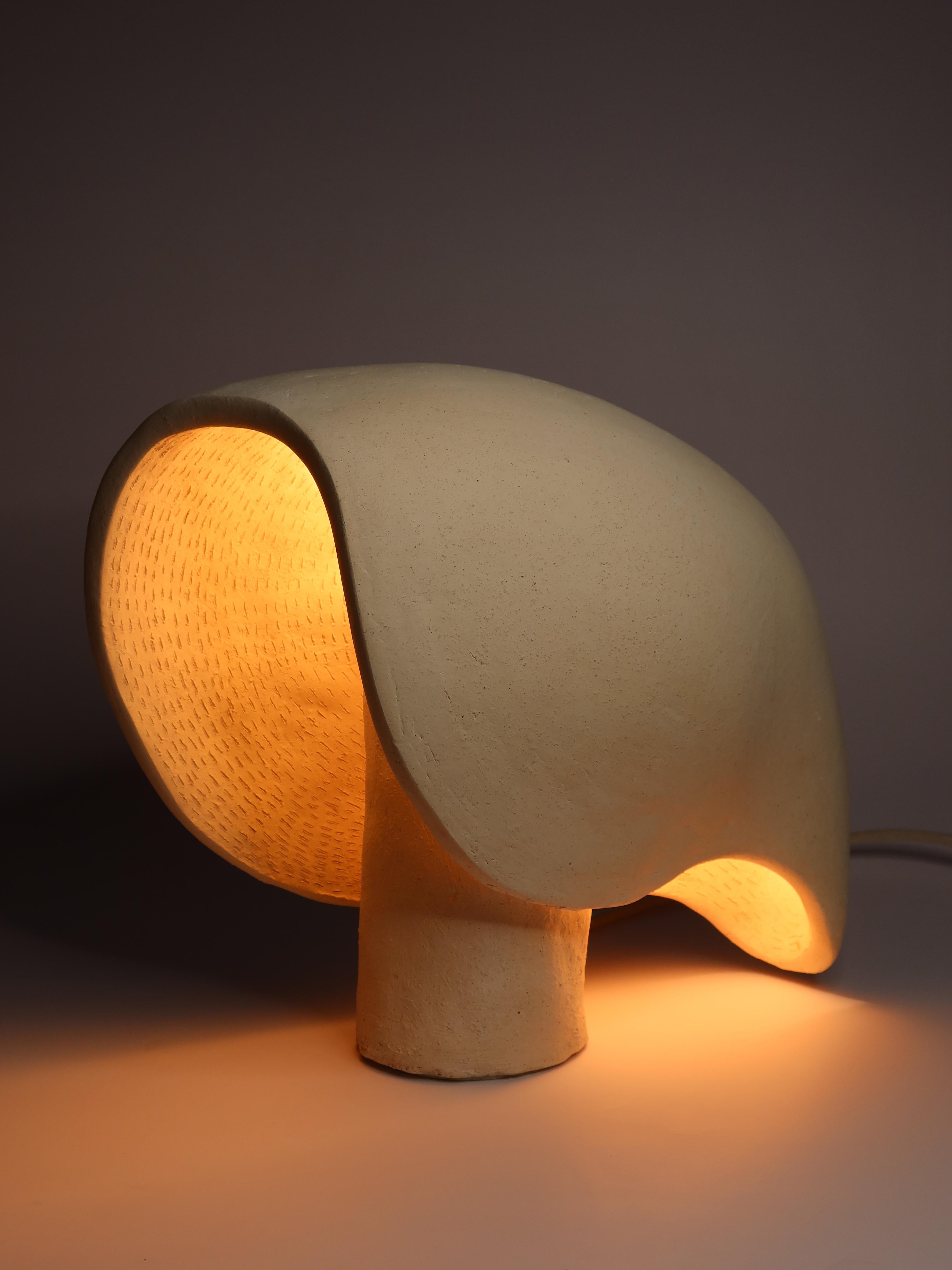 South African Seed Table Lamp 1 by Jan Ernst