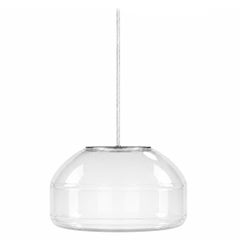 Lampada a sospensione in vetro soffiato con effetto granito: lampada moderna e minimalista