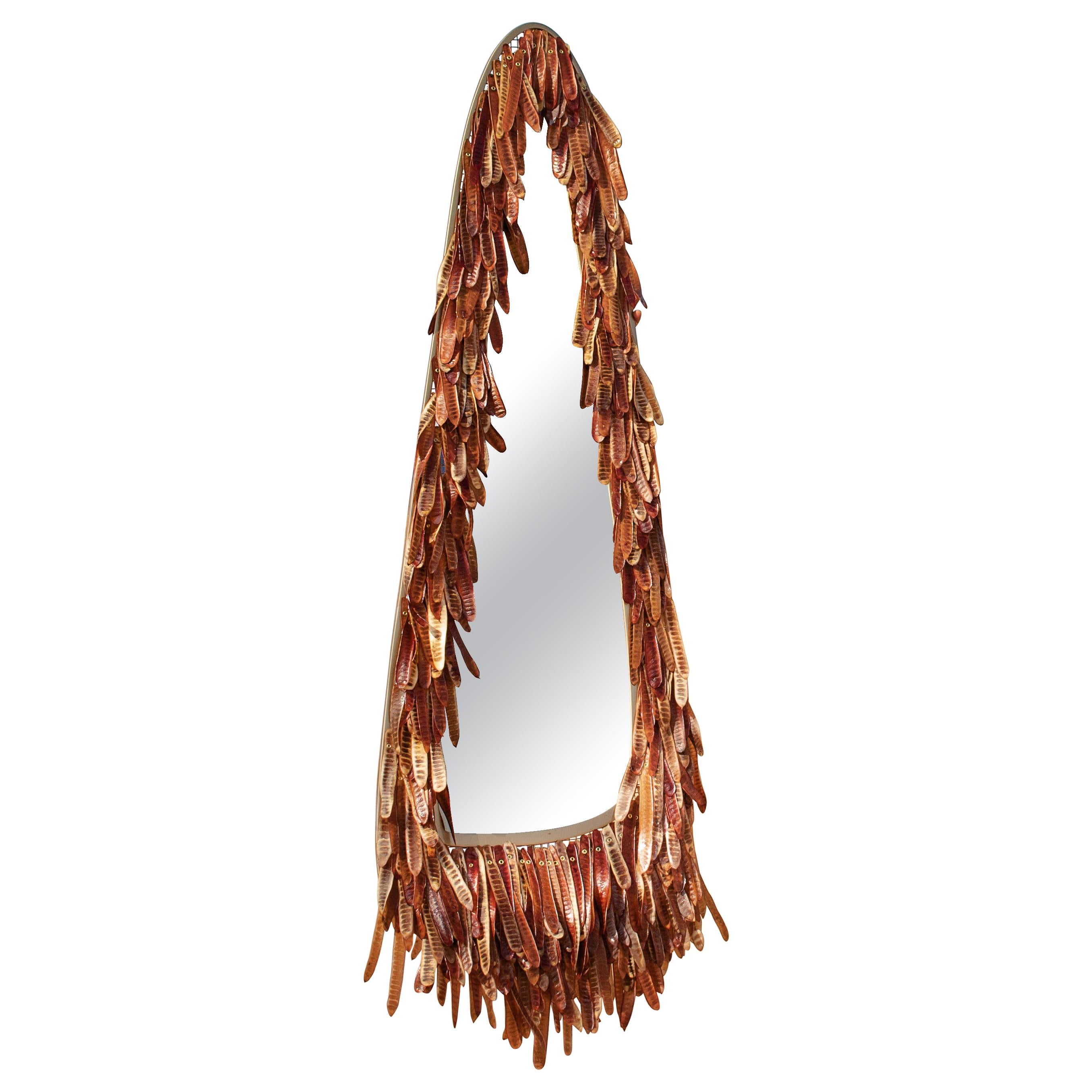 Manhattan Skyline Mirror by Mechanical Mirror Company at 1stDibs new