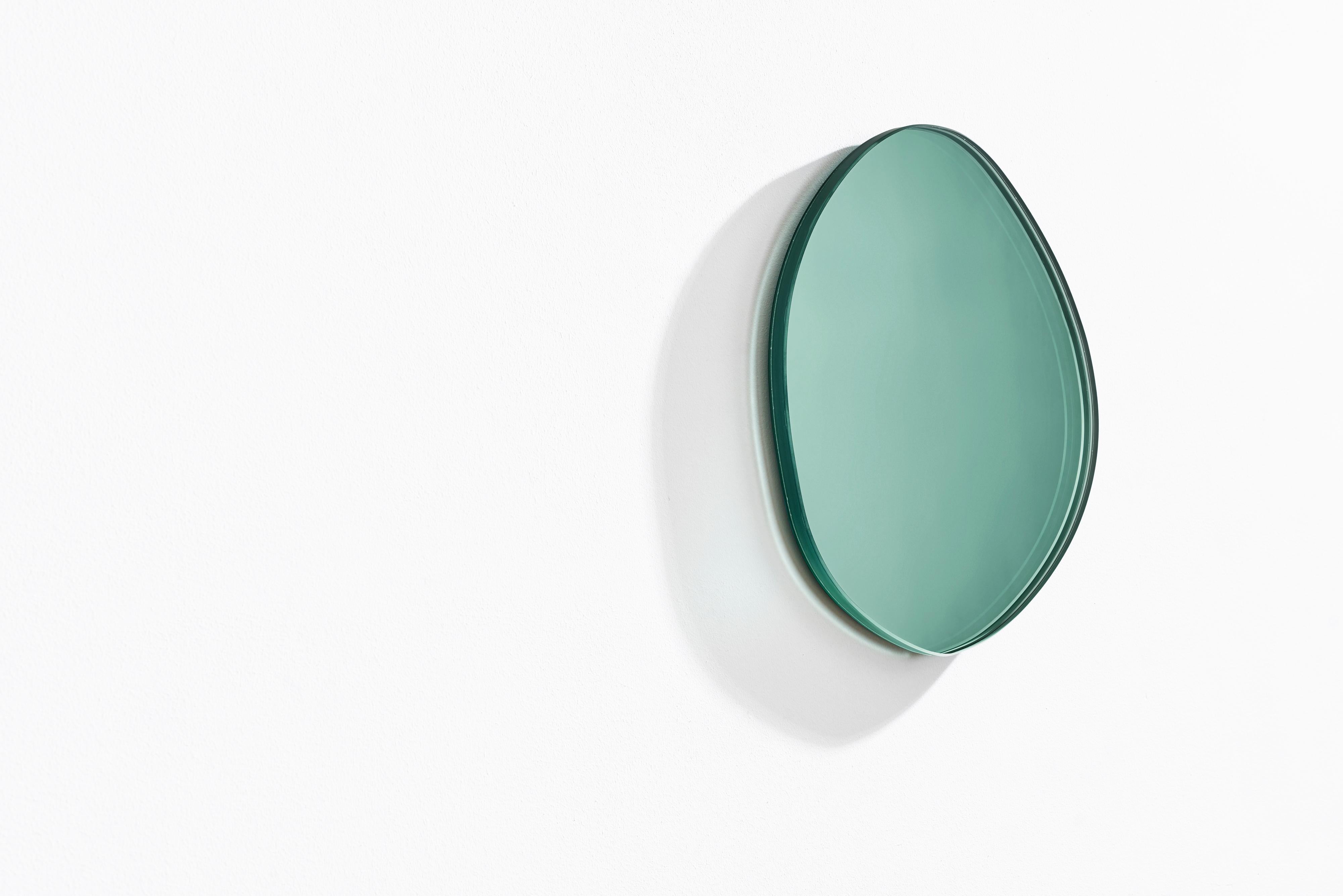 Modern  Contemporary Off Round Mirror 700, Seeing Glass Series by Sabine Marcelis For Sale