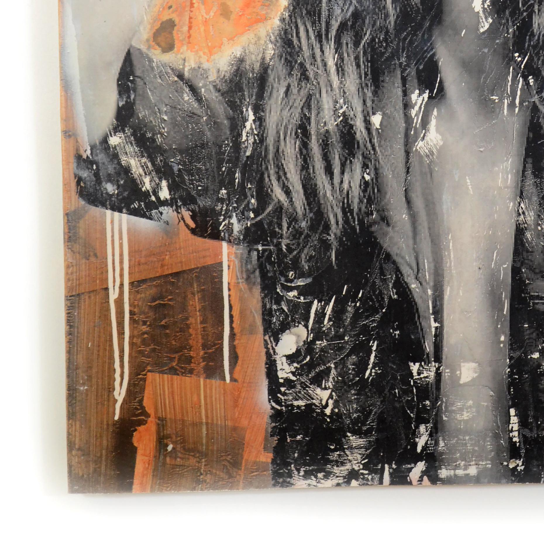 Technique mixte sur panneau de bois avec finition en résine époxy.
À propos de l'artiste : 

Seek One est un talent en devenir, qui expose dans des galeries du monde entier et est comparé à Warhol.  Le support est l'acrylique, l'aérosol et les