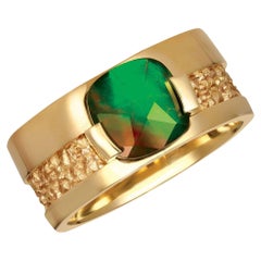 Seely Lines of Symmetry 14K Yellow Gold AA Grade Ring