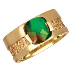 Seely Lines of Symmetry 14K Yellow Gold AA Grade Ring