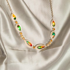 Seely Sterling Silver Sapphire A Grade Necklace