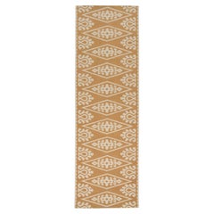 Seema Indoor/Outdoor Rug in Ochre, 3x10'