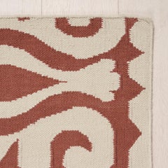 Seema Indoor/Outdoor Rug in Rust, 9x12'