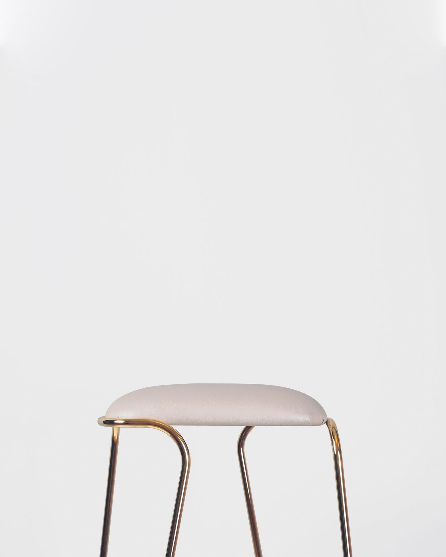 Post-Modern Seems Aureo Stool by GIROTTI ENRICO For Sale