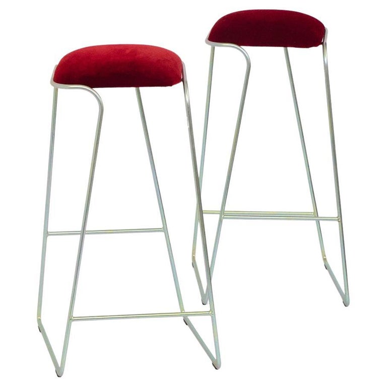 Seems Rainbow Contemporary Outdoor Stool Made in Italy by Enrico