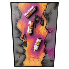 Seen Graffiti Collage 'Untitled'