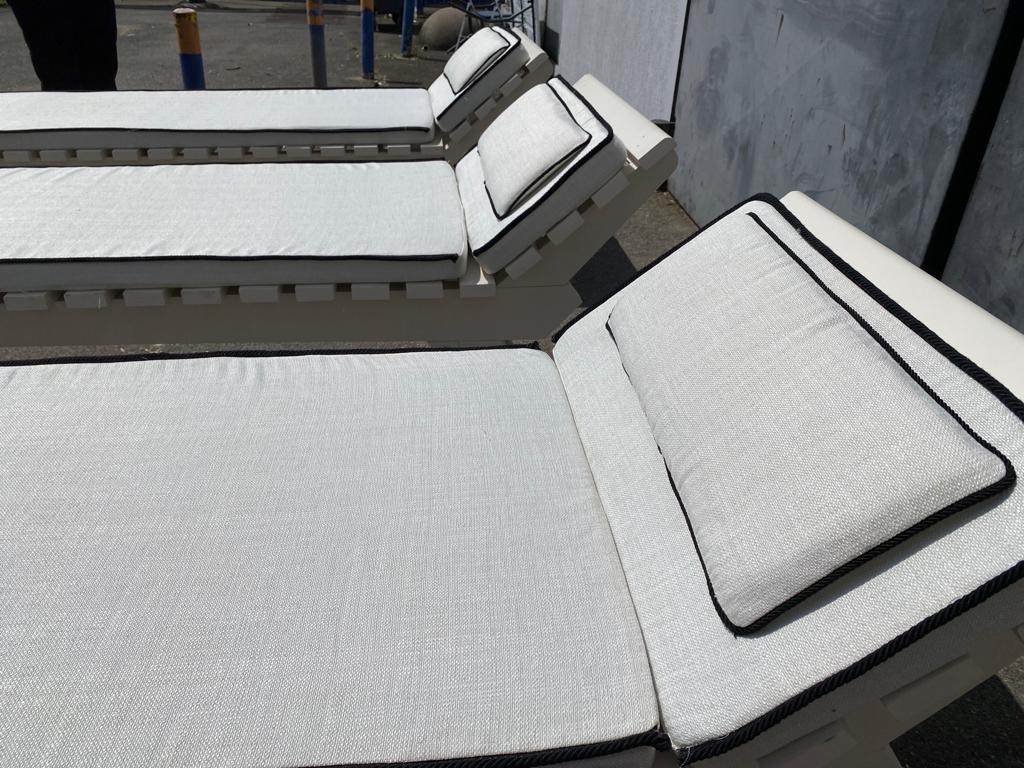 French (seen in the film about Karl Lagerfeld) art deco modernist lounge chairs  1930 For Sale