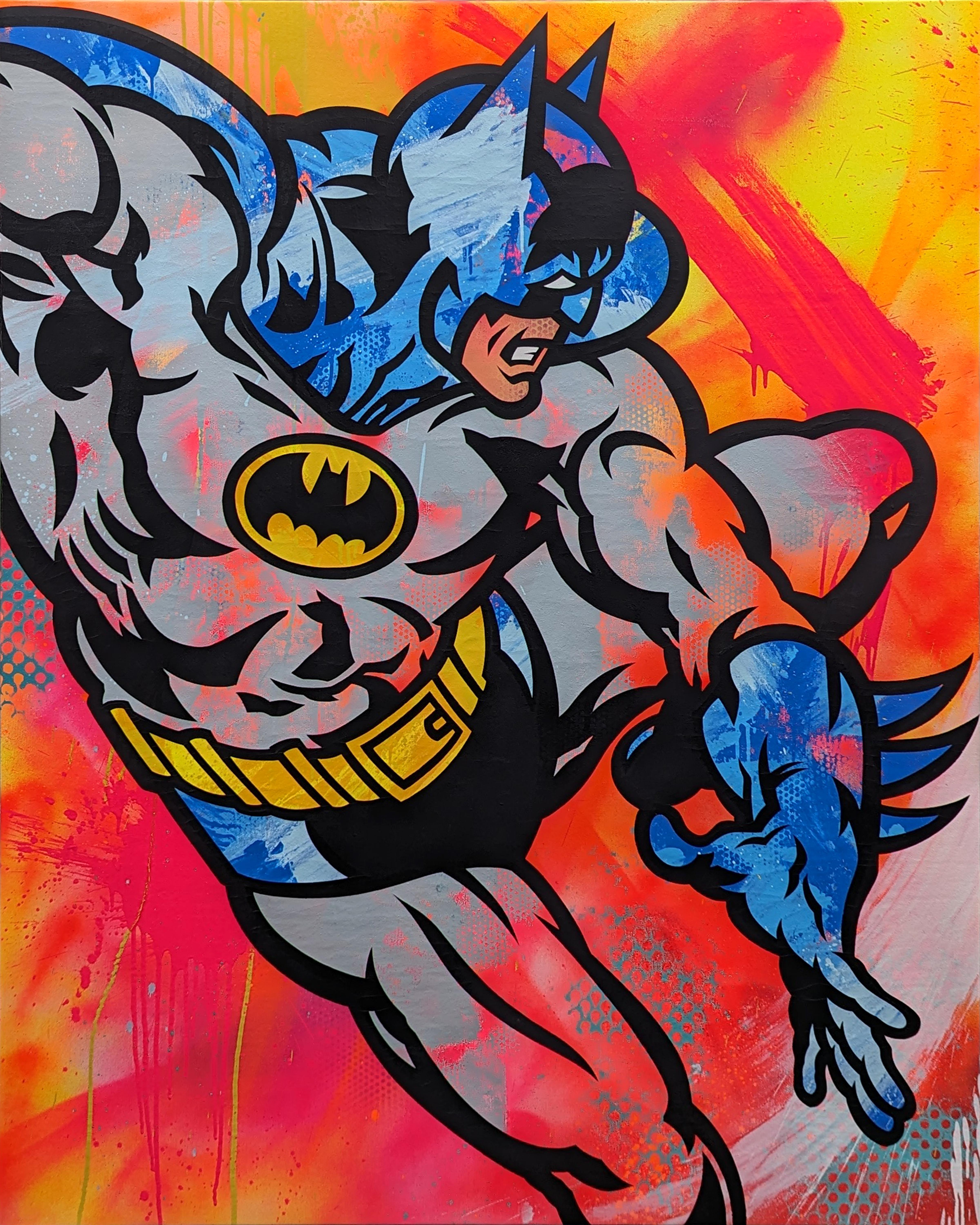 Bat-Man (gran cuadro original)