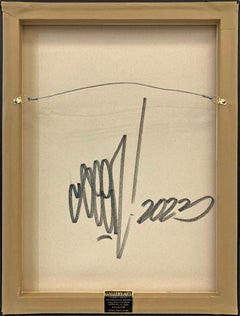 NYC 1980 (Rosa), pintura original sobre lienzo