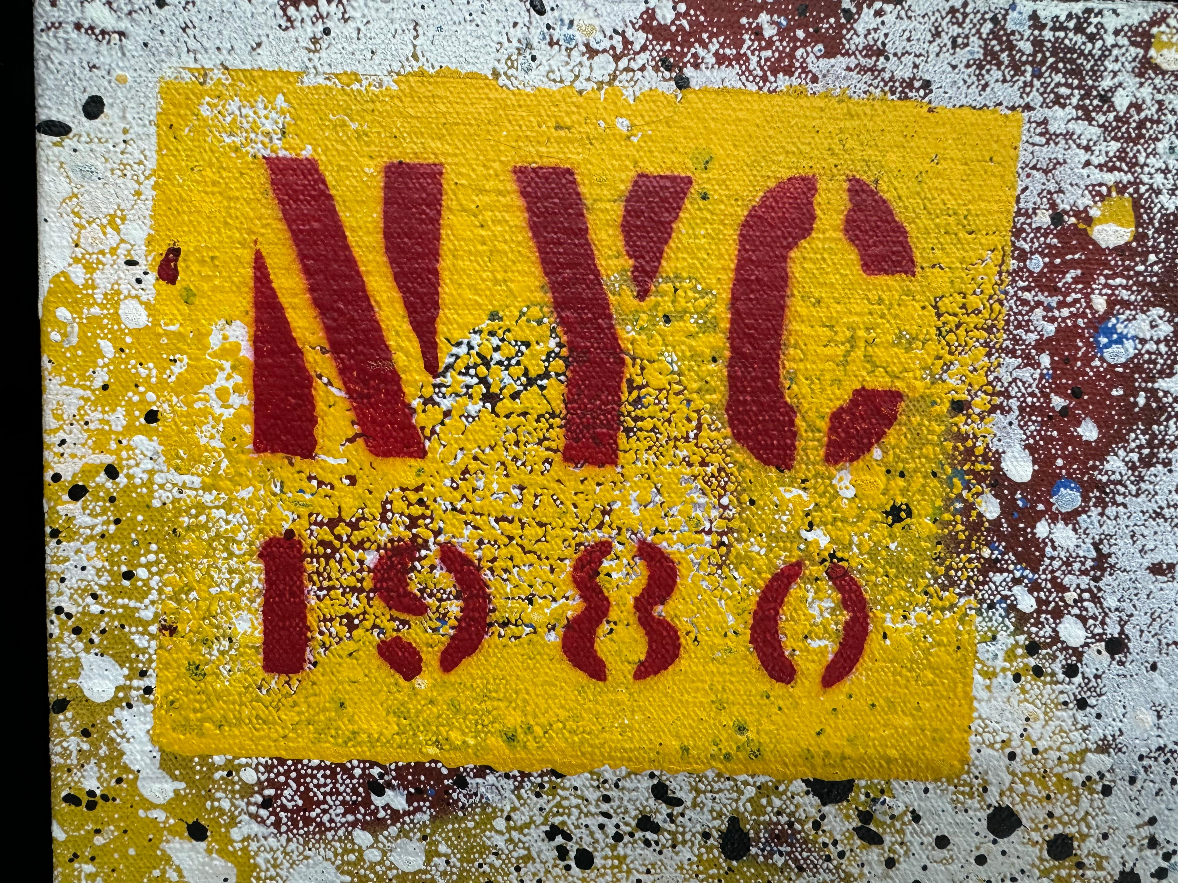 NYC Street Splash - Turchese in vendita 2