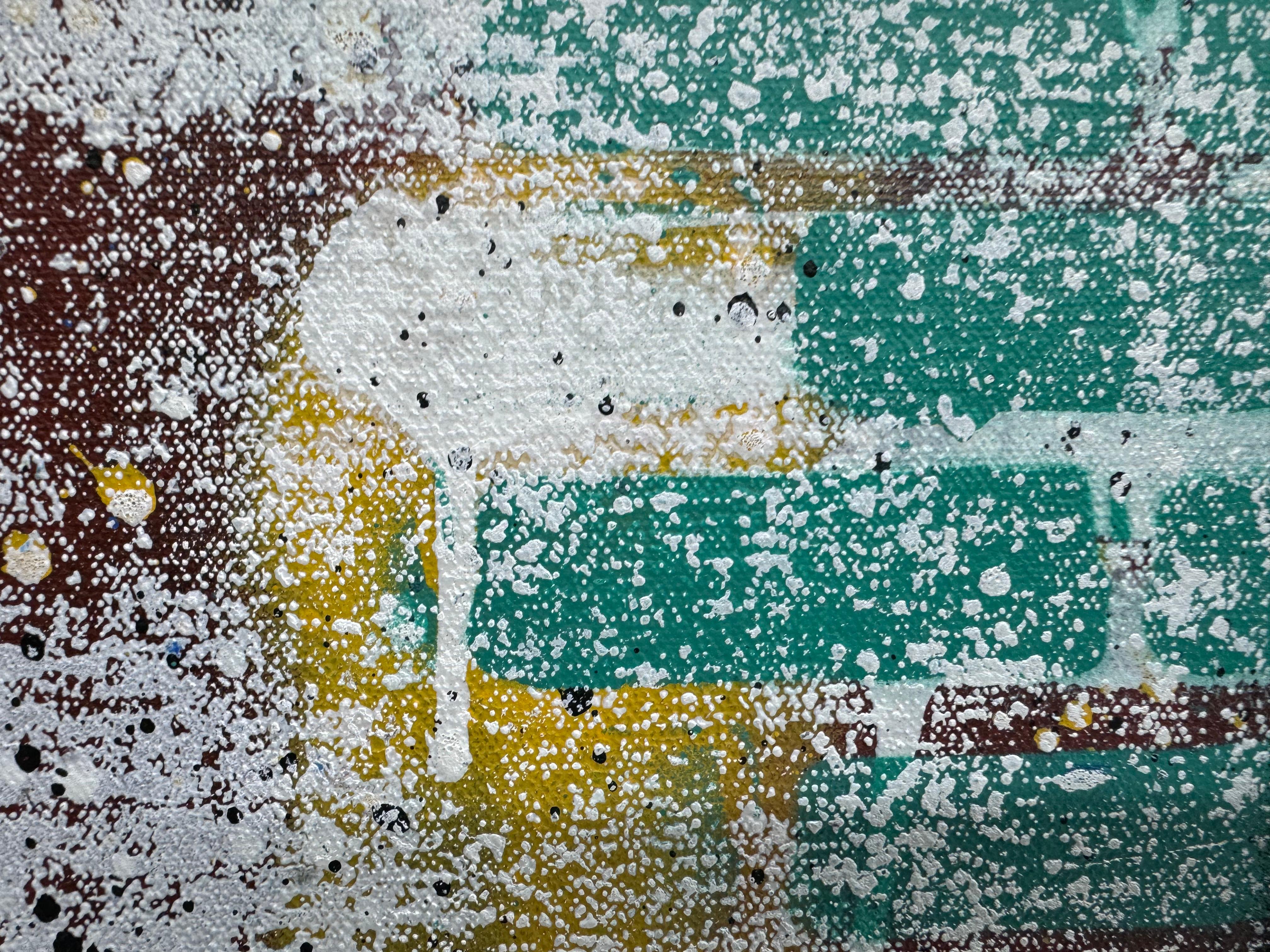 NYC Street Splash - Turchese in vendita 6