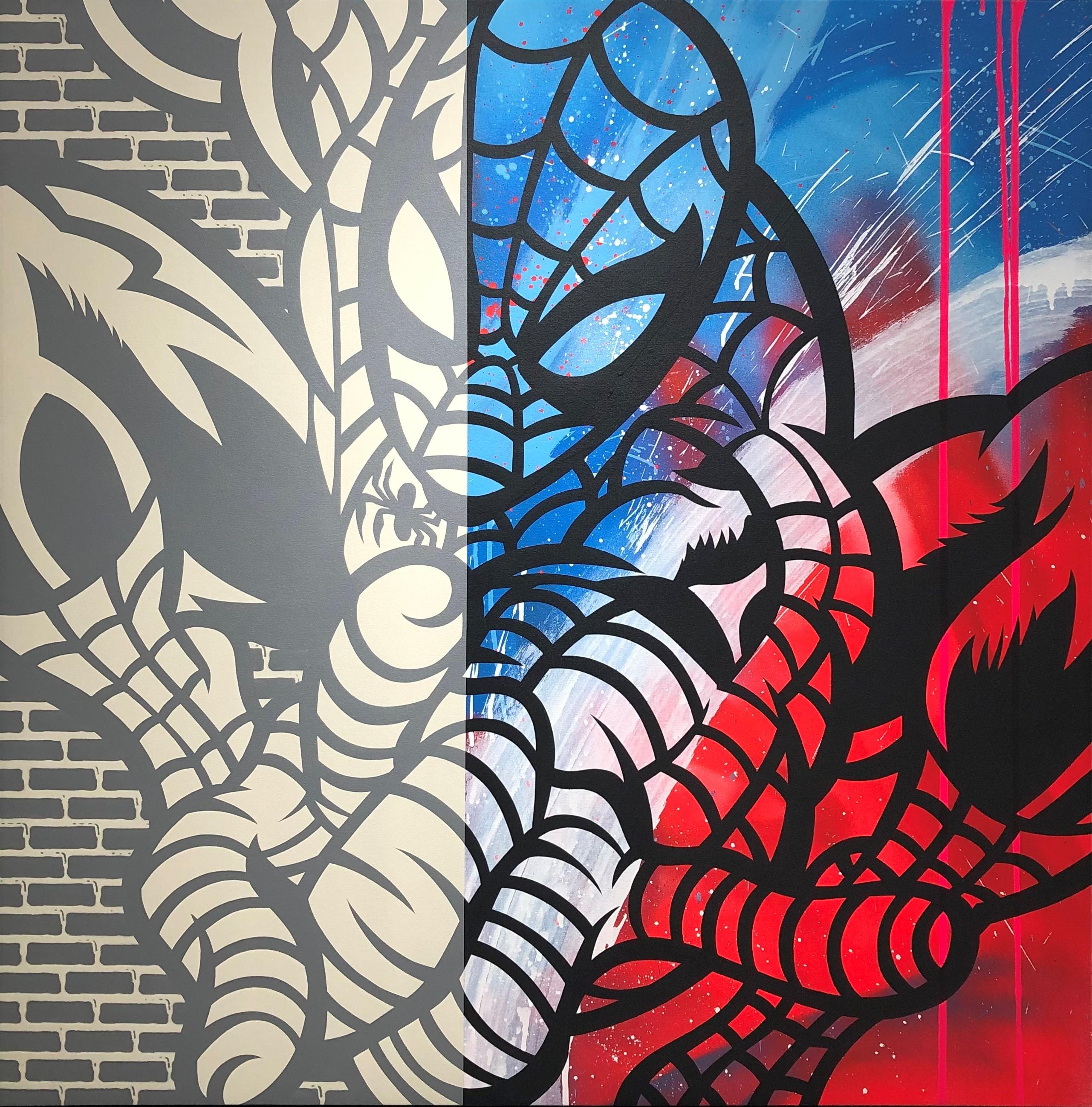 Spiderman - Painting by Seen
