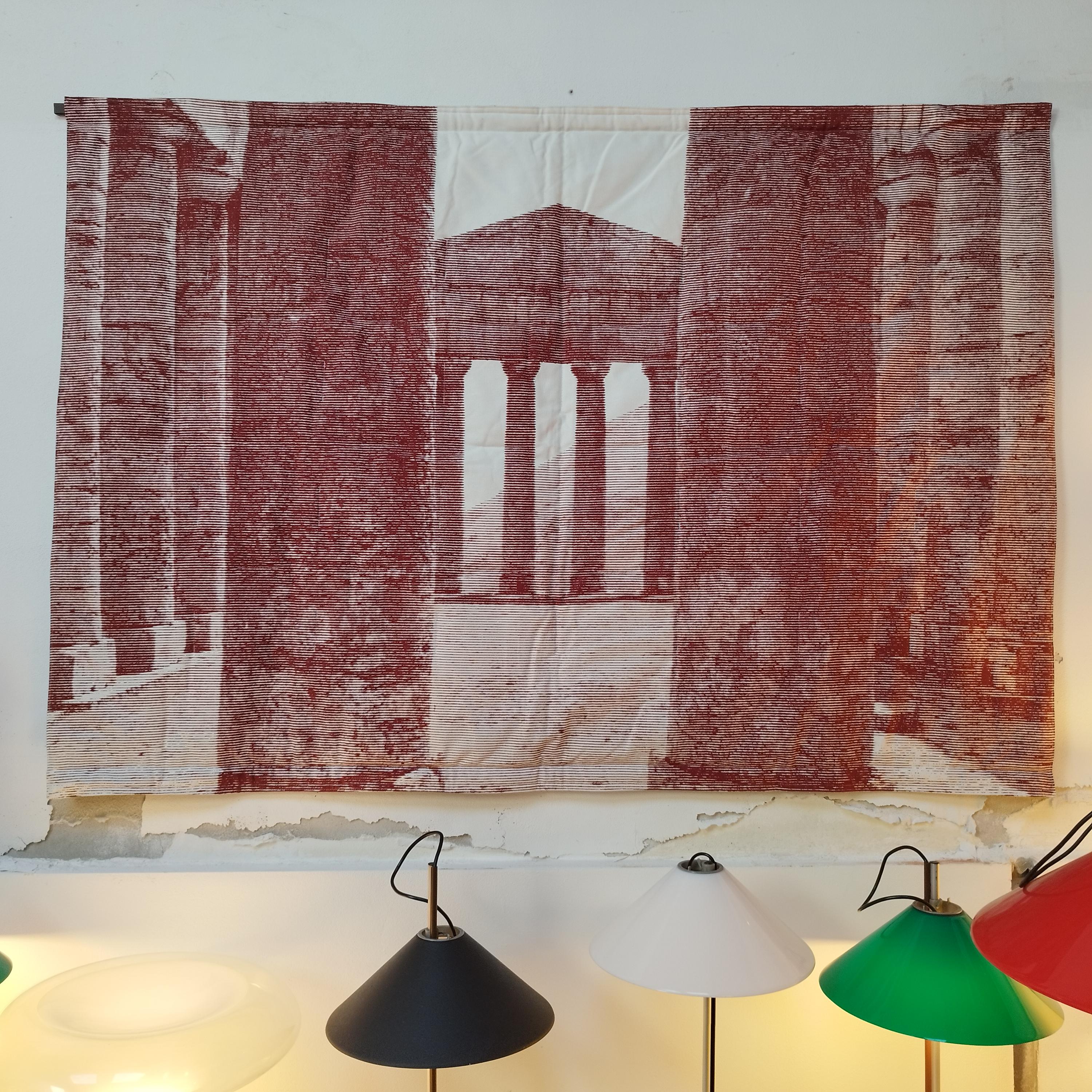 Contemporary Segesta tapestry by  Enzo Mari for Interflex (Flou) For Sale
