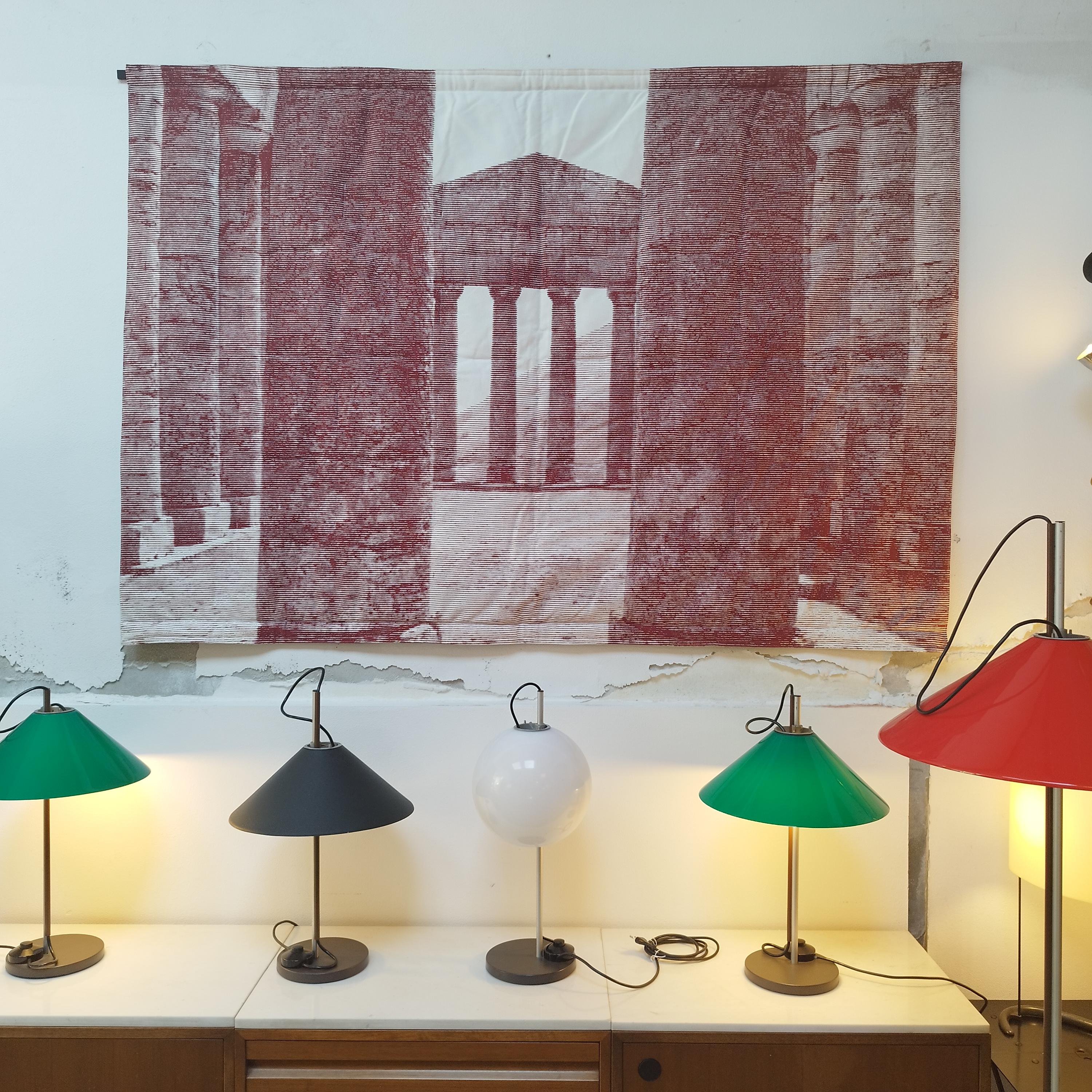 Textile Segesta tapestry by  Enzo Mari for Interflex (Flou) For Sale