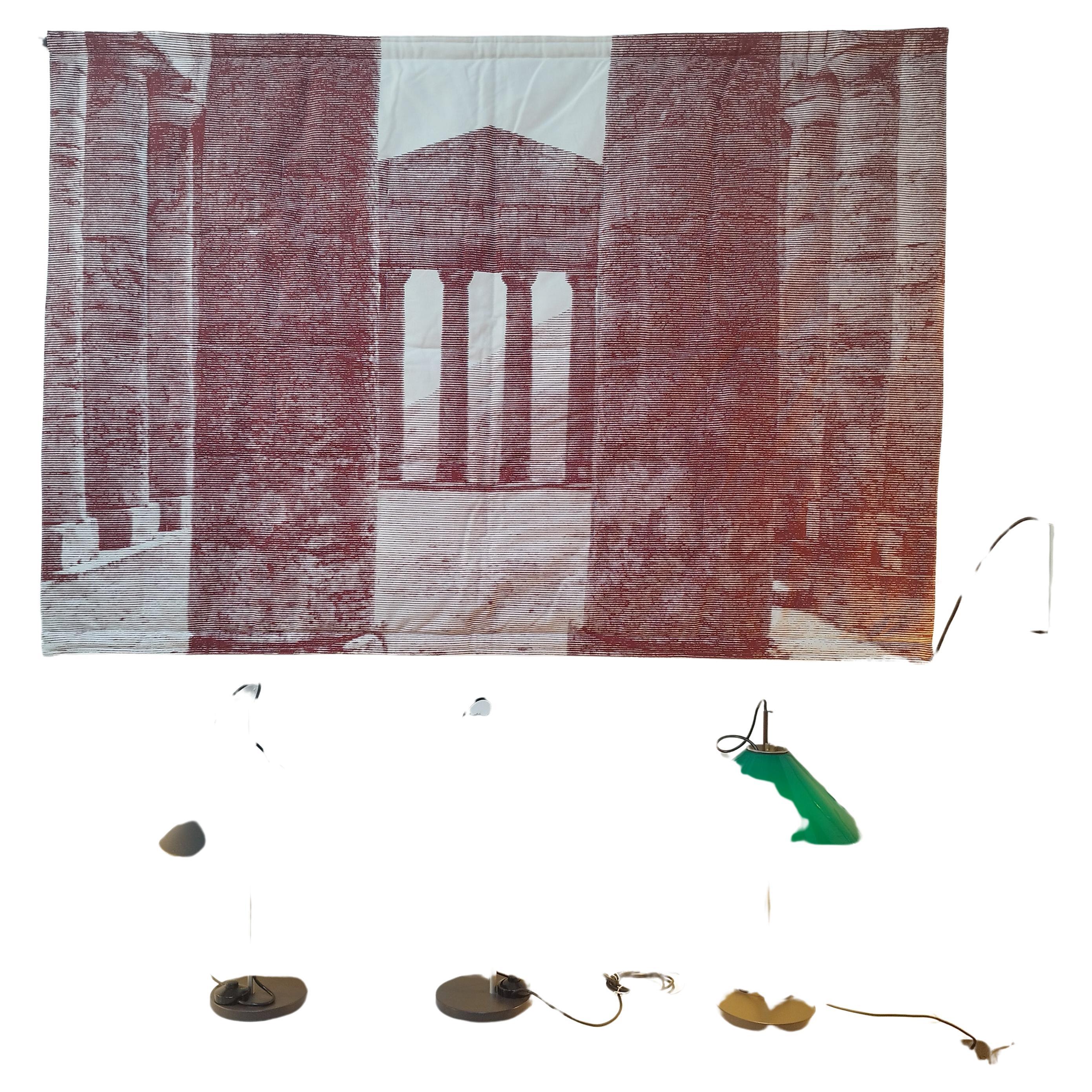 Segesta tapestry by  Enzo Mari for Interflex (Flou) For Sale
