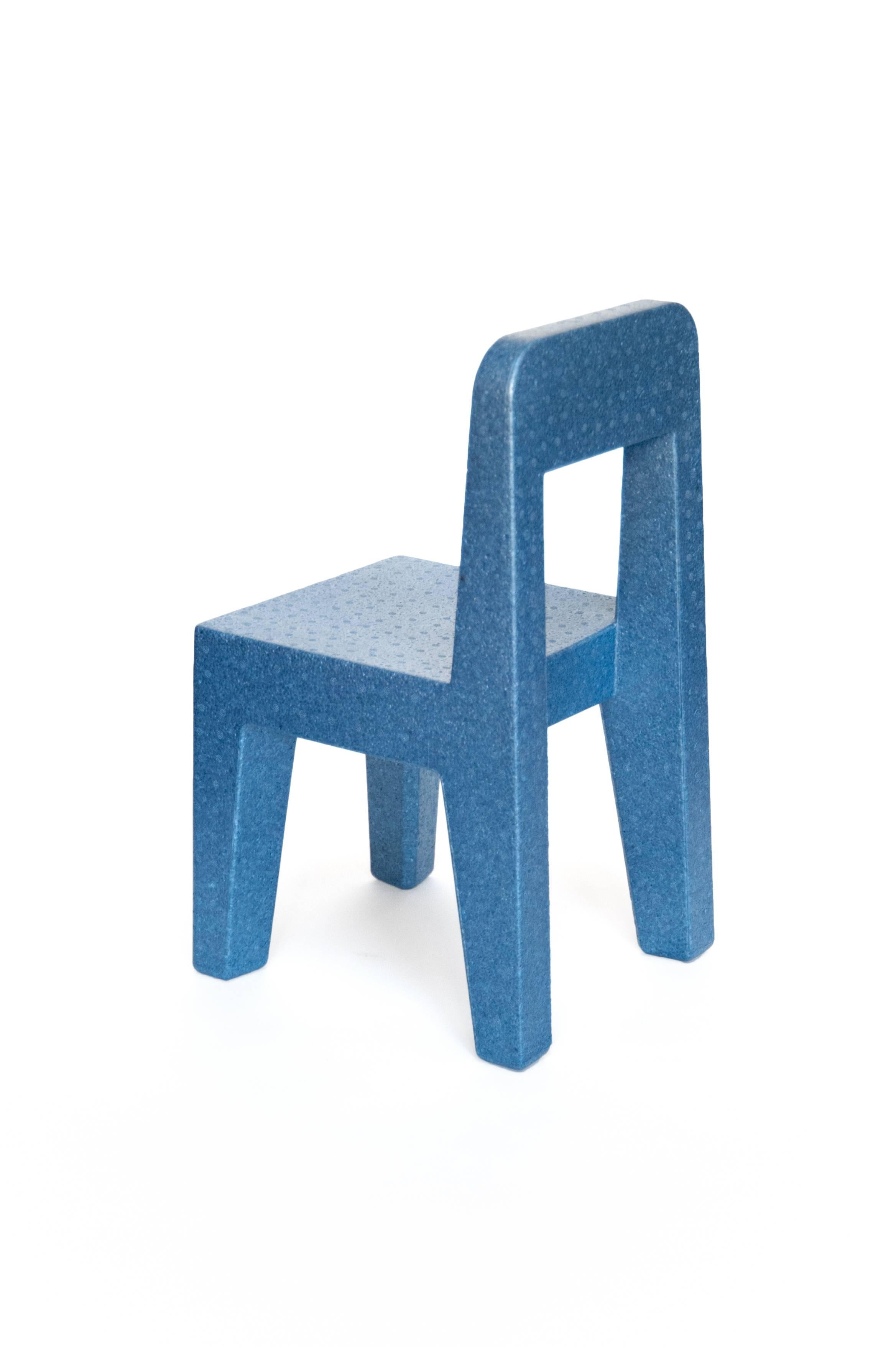 Italian Seggiolina Pop Child Chair by Enzo Mari in Polypropylene Foam, Italy, 2004 For Sale