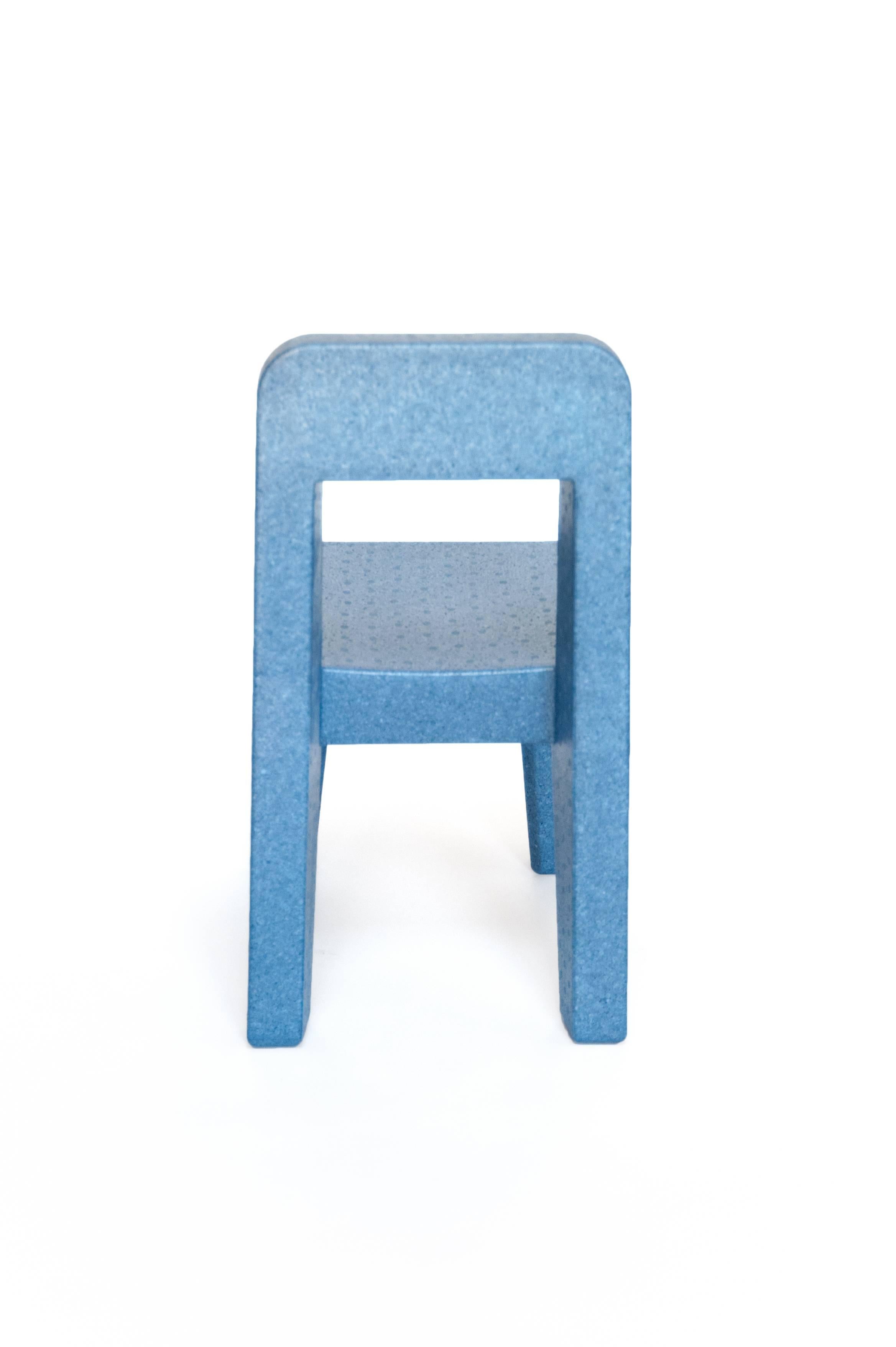 Seggiolina Pop Child Chair by Enzo Mari in Polypropylene Foam, Italy, 2004 In Excellent Condition For Sale In New York, NY