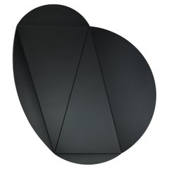 Segment Mirror, Modular Wall Mirror in Black, Custom Colors and Configurations