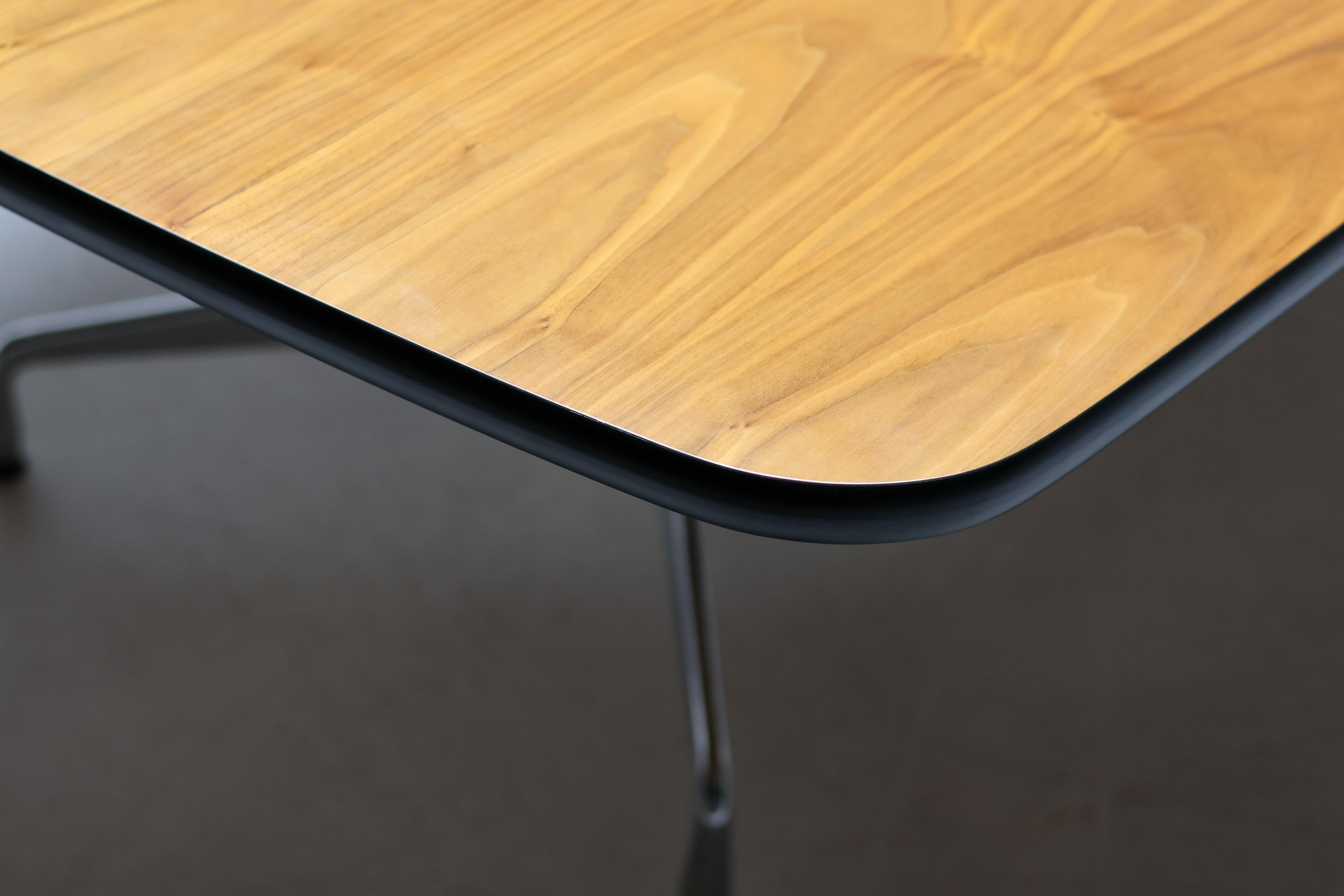 Mid-Century Modern Segmented Base Conference Table by Charles Eames for Vitra
