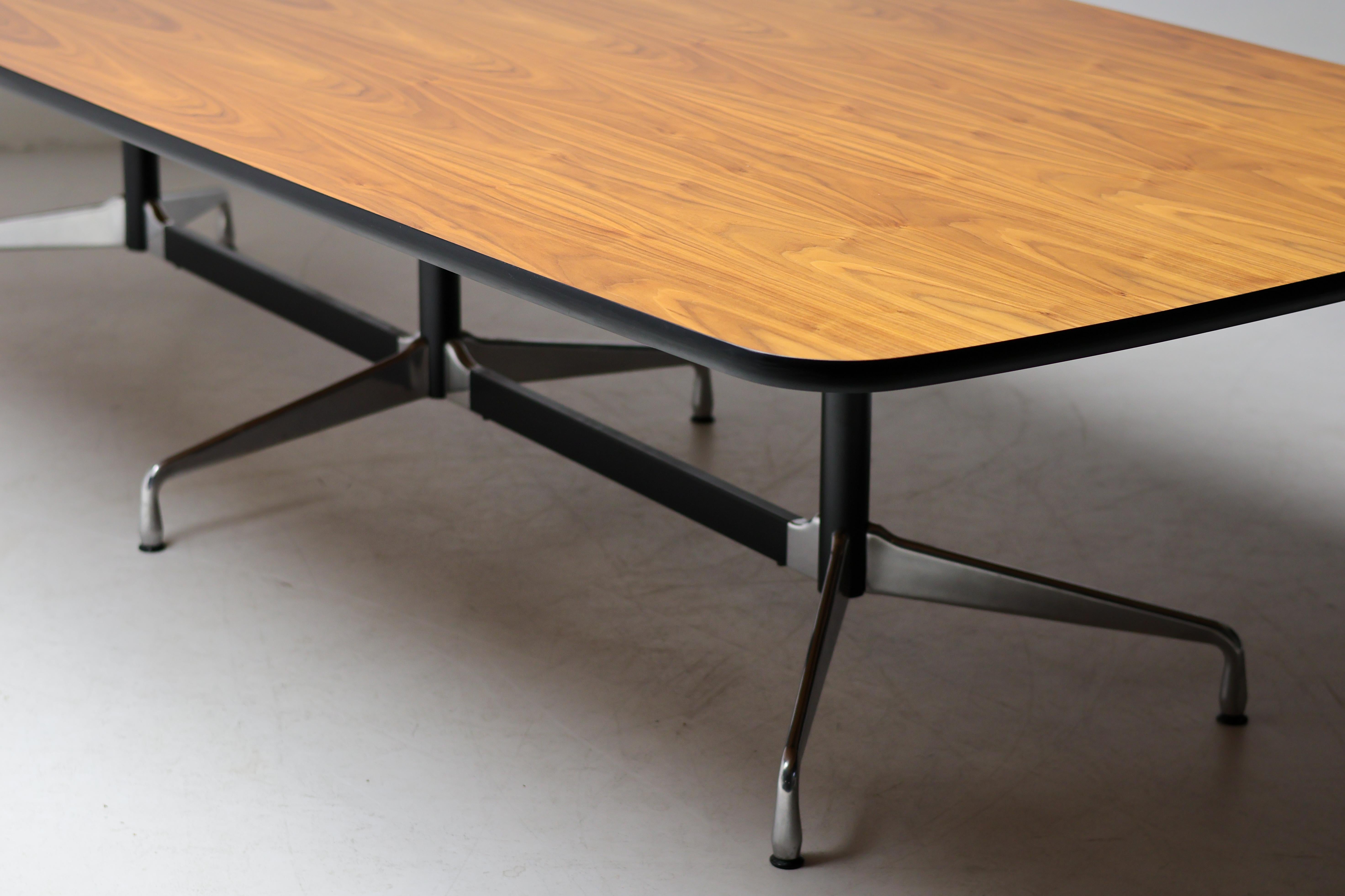 German Segmented Base Conference Table by Charles Eames for Vitra