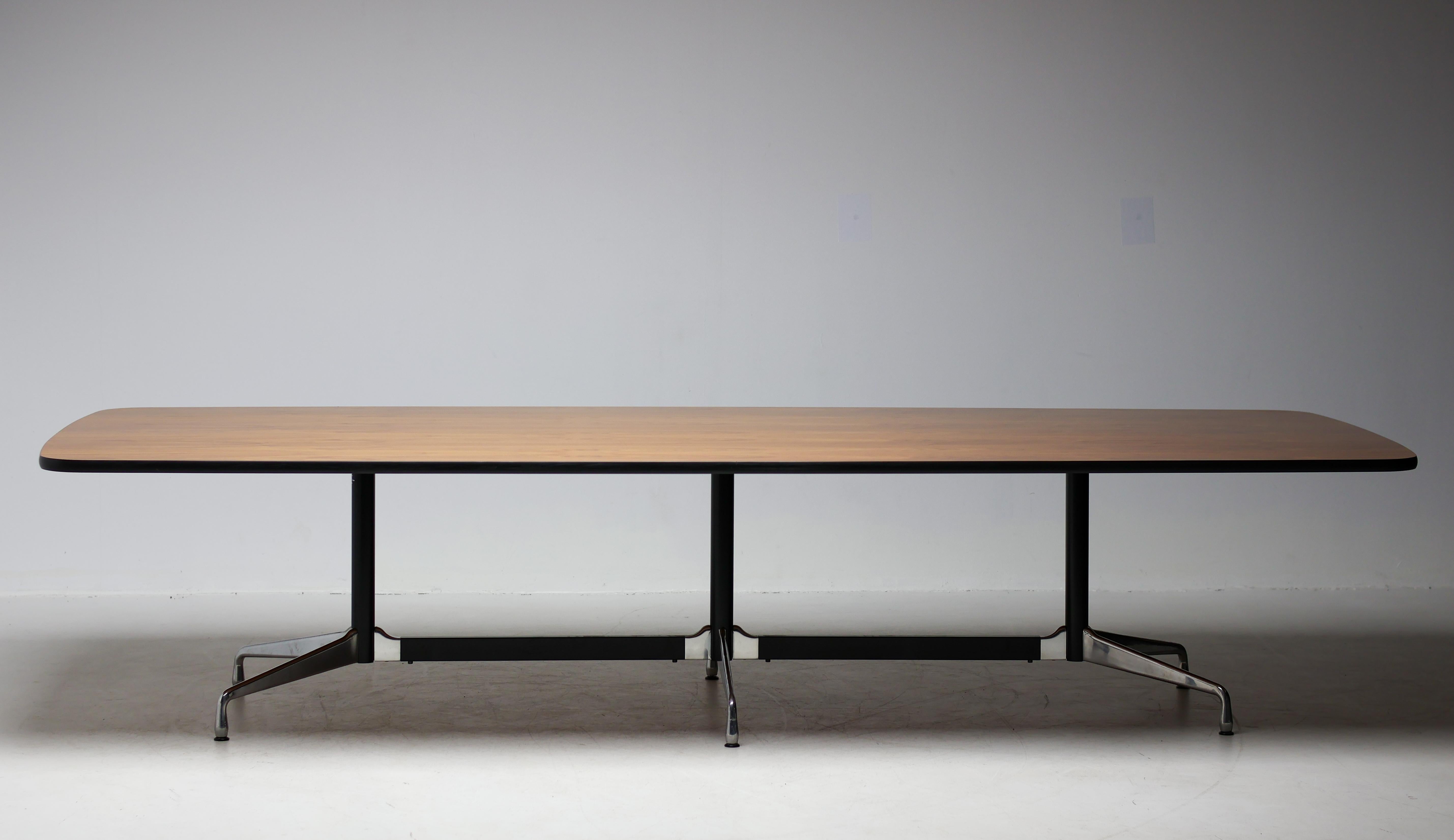 Aluminum Segmented Base Conference Table by Charles Eames for Vitra