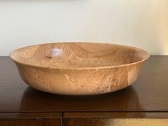 Segmented Birdseye Maple Wood Bowl George Campbell